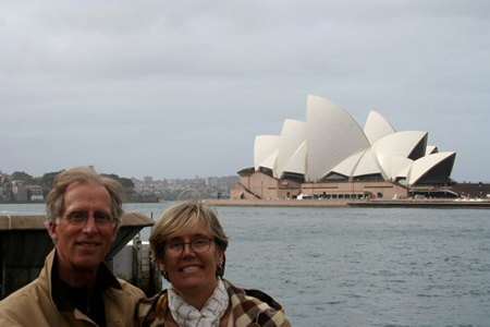 Sheldon and Nina Perry in Sydney, Australia